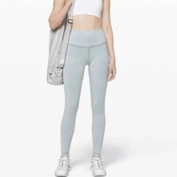 Lululemon Wunder Under High-Rise Tight Snow Washed chambray 28" NWOT size 12 - Picture 4 of 12